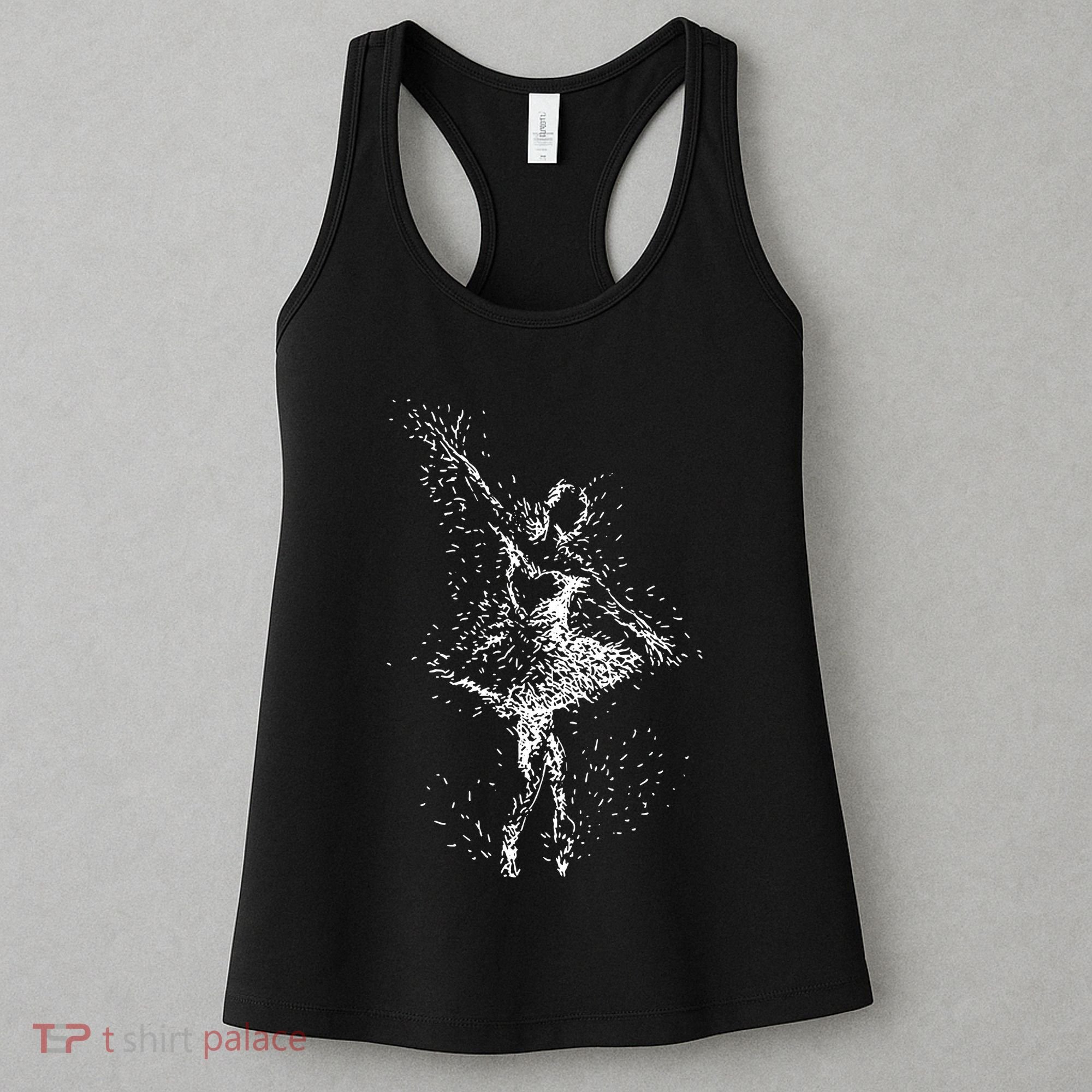 Fading Ballerina Women's Tank Top