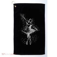Fading Ballerina Golf Towel thumb 0