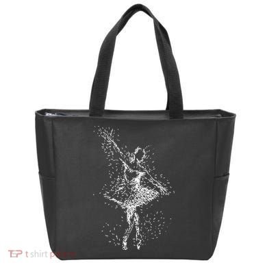 Fading Ballerina Tote Bag