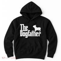 French Bulldog Father Dad The Dogfather Hoodie thumb 0
