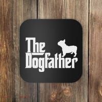 French Bulldog Father Dad The Dogfather Coaster thumb 0
