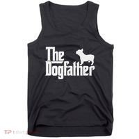 French Bulldog Father Dad The Dogfather Tank Top thumb 0