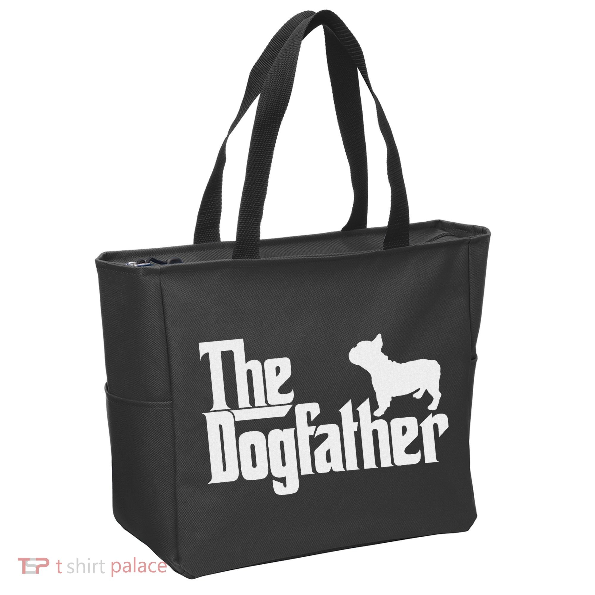 French Bulldog Father Dad The Dogfather Tote Bag