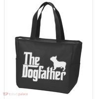 French Bulldog Father Dad The Dogfather Tote Bag thumb 3