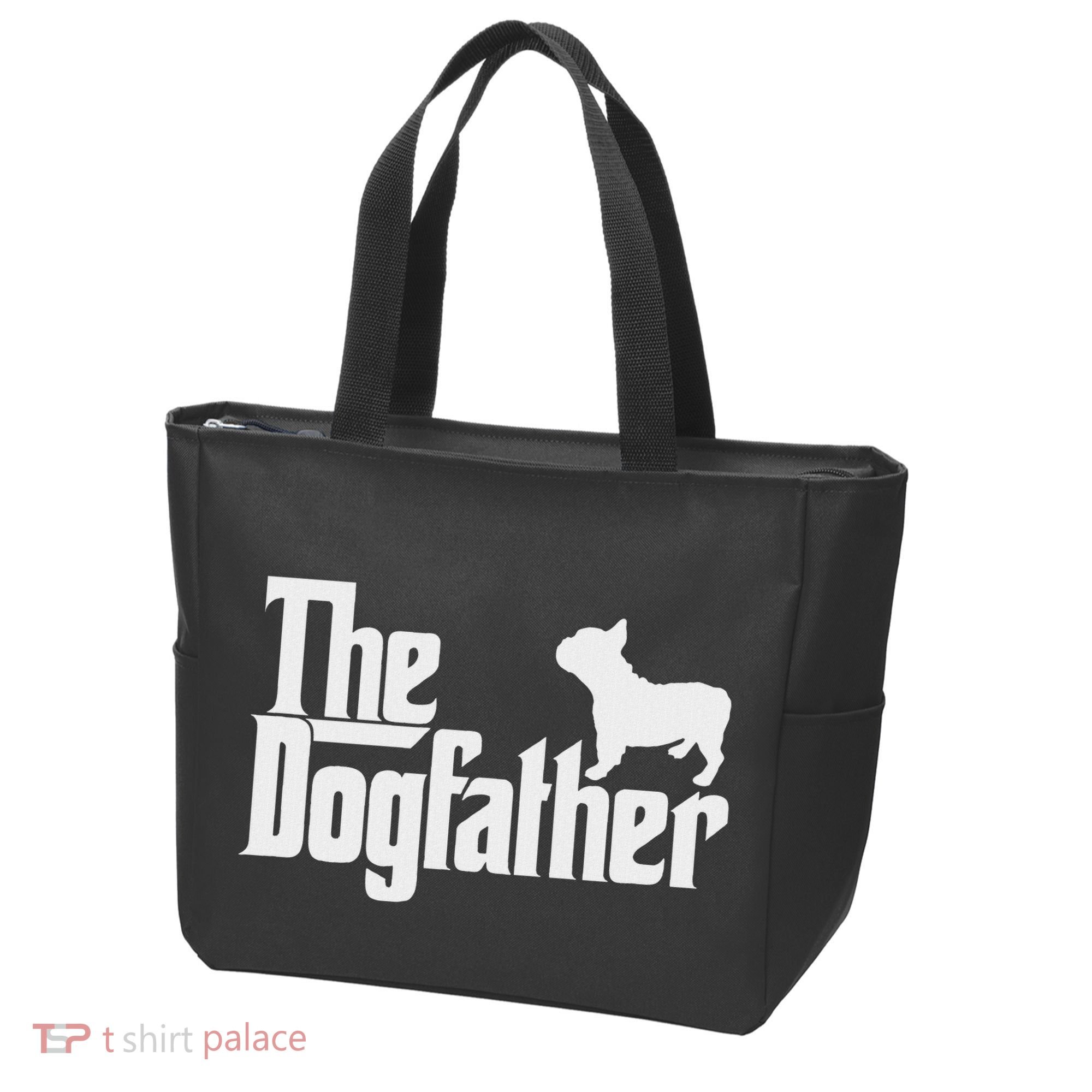 French Bulldog Father Dad The Dogfather Tote Bag