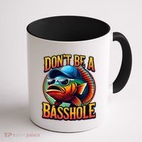 Funny Bass Fish Coffee Mug thumb 1