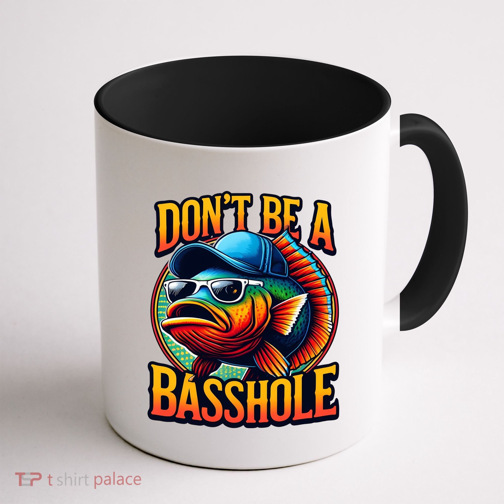 Funny Bass Fish Coffee Mug