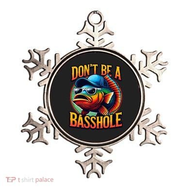 Funny Bass Fish Ornament