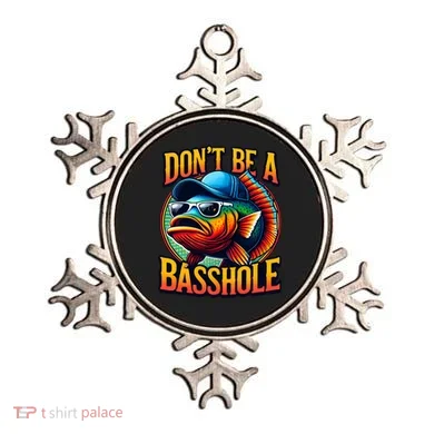 Funny Bass Fish Ornament