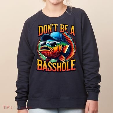 Funny Bass Fish Women's Sweatshirt