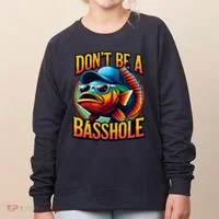 Funny Bass Fish Women's Sweatshirt thumb 0
