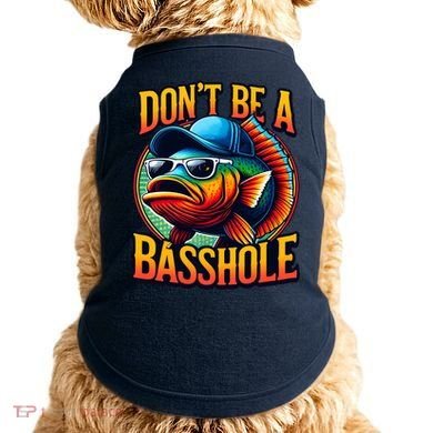 Funny Bass Fish Doggie Tank