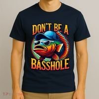 Funny Bass Fish T-Shirt thumb 3