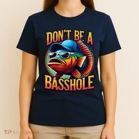 Funny Bass Fish T-Shirt thumb 4