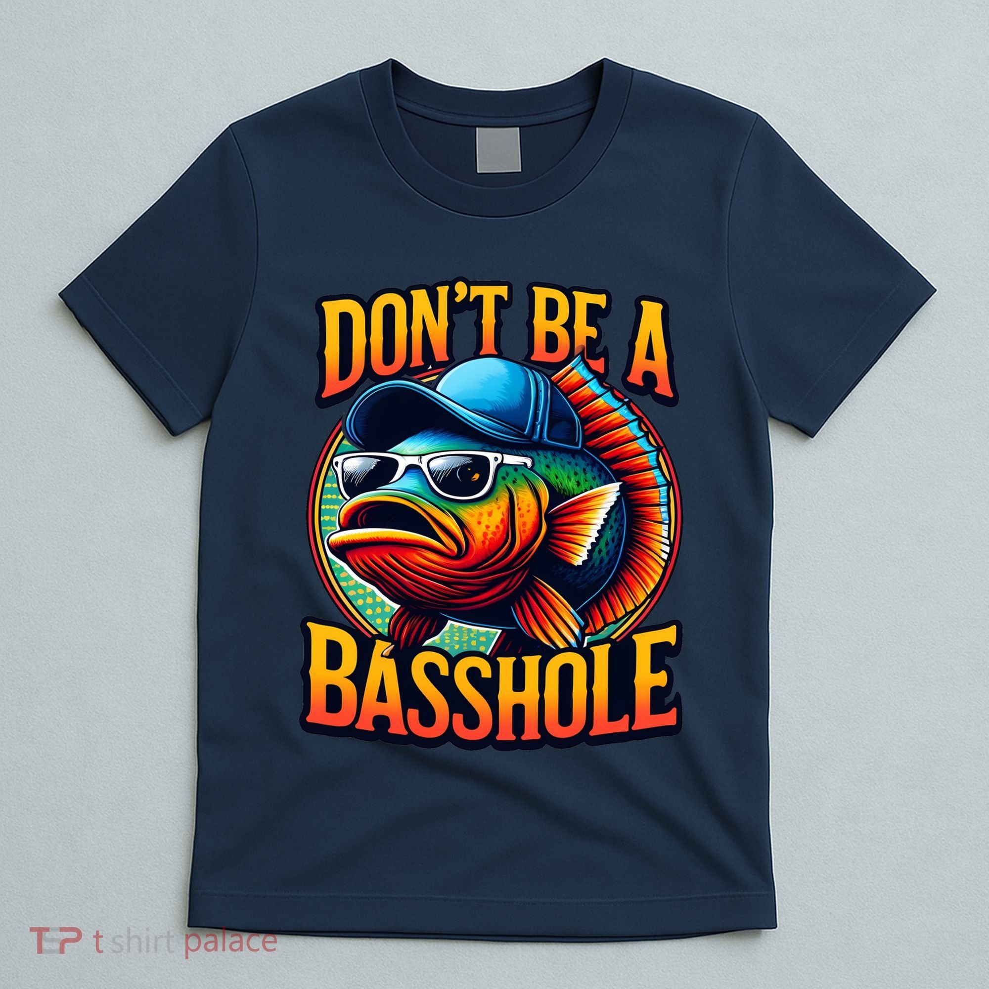 Funny Bass Fish T-Shirt