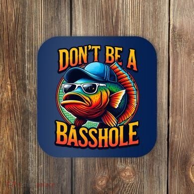 Funny Bass Fish Coaster