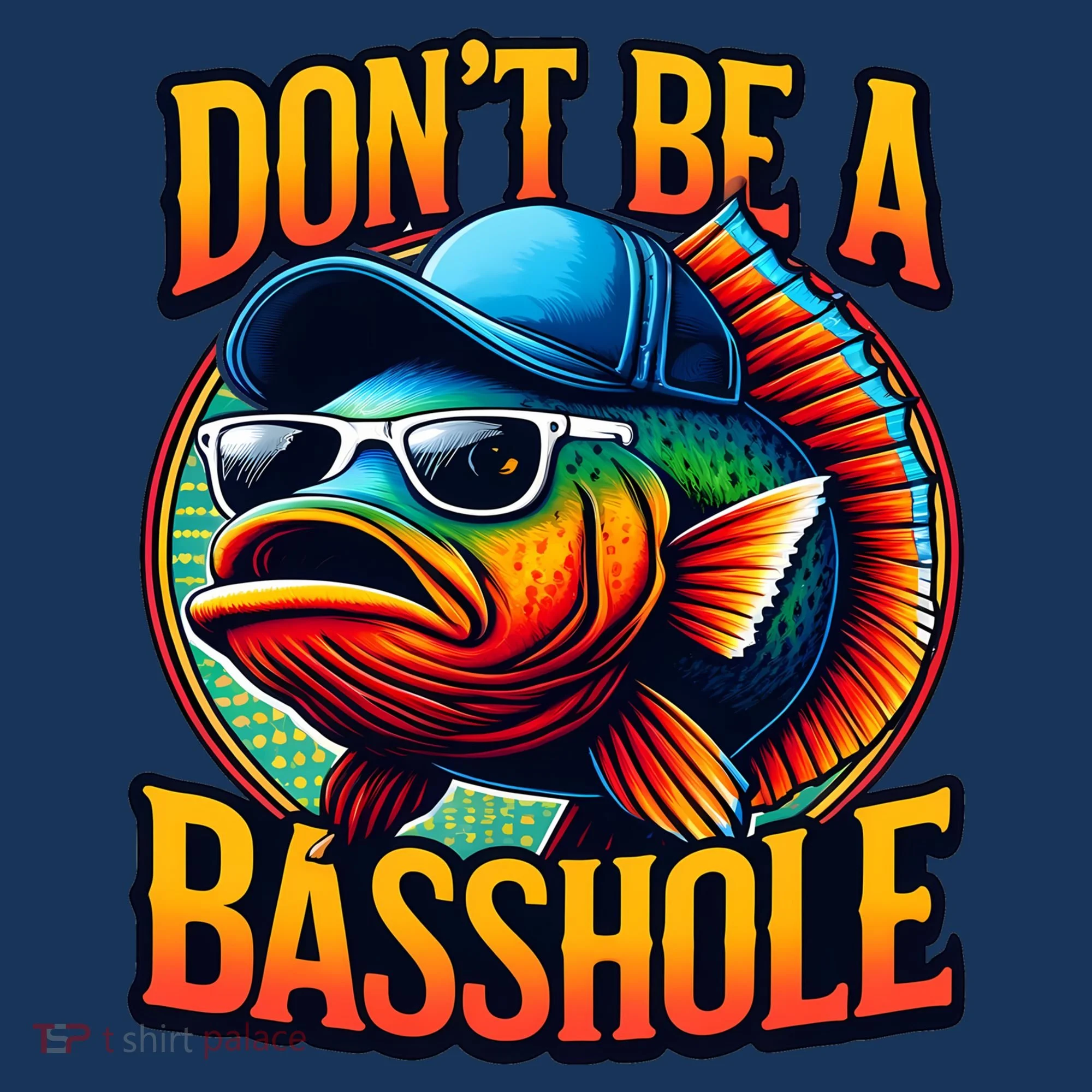 Funny Bass Fish Women's Hoodie