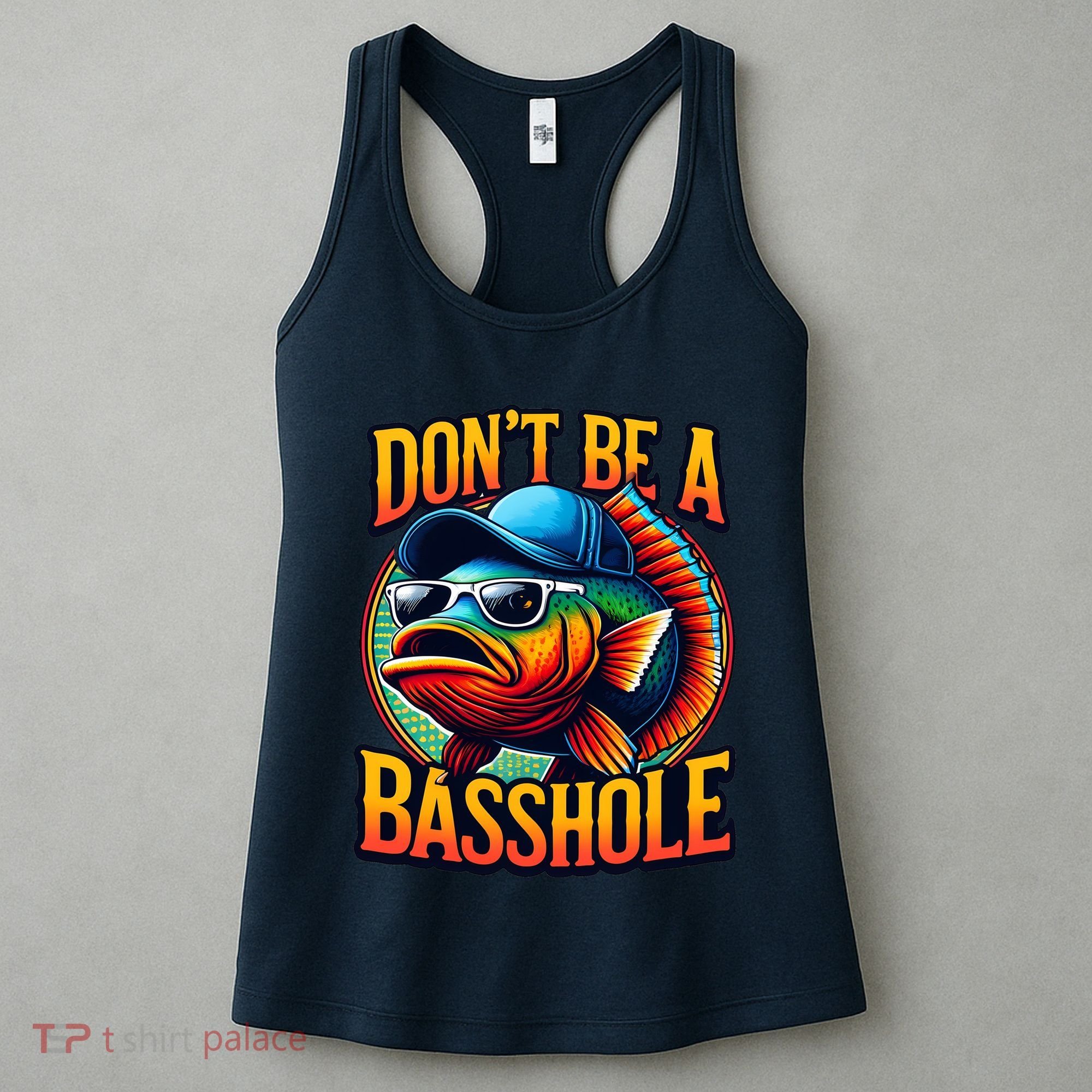 Funny Bass Fish Women's Tank Top