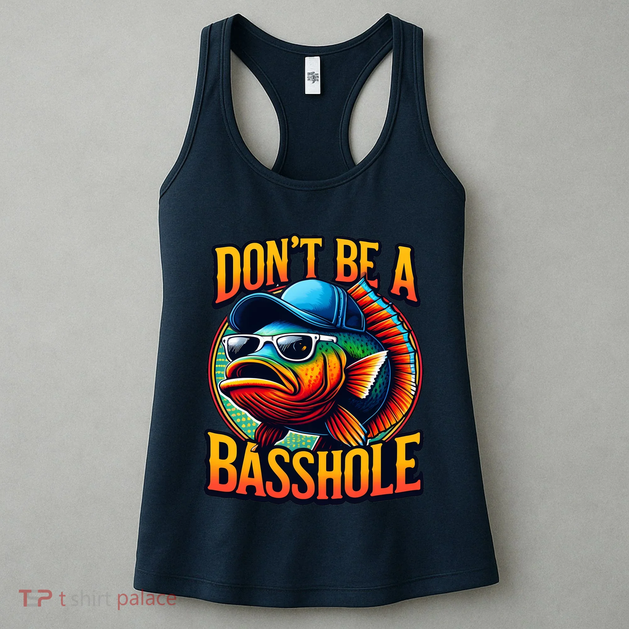 Funny Bass Fish Women's Tank Top
