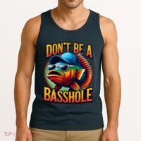 Funny Bass Fish Tank Top thumb 3