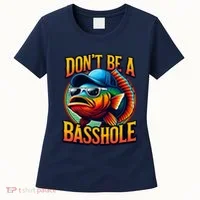 Funny Bass Fish Women's T-Shirt thumb 0