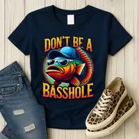 Funny Bass Fish Women's T-Shirt thumb 3