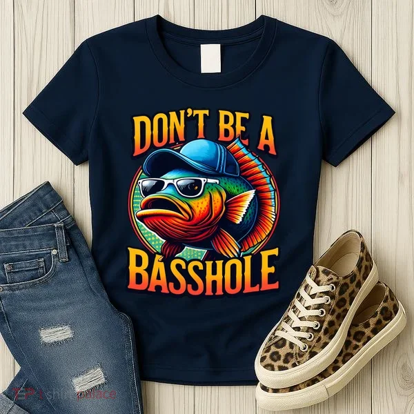 Funny Bass Fish Women's T-Shirt