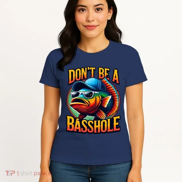 Funny Bass Fish Women's T-Shirt