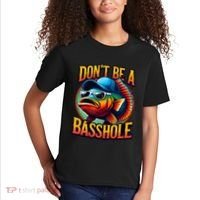 Funny Bass Fish Kids T-Shirt thumb 2