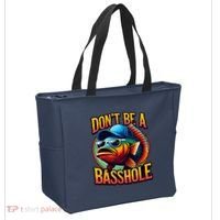 Funny Bass Fish Tote Bag thumb 2