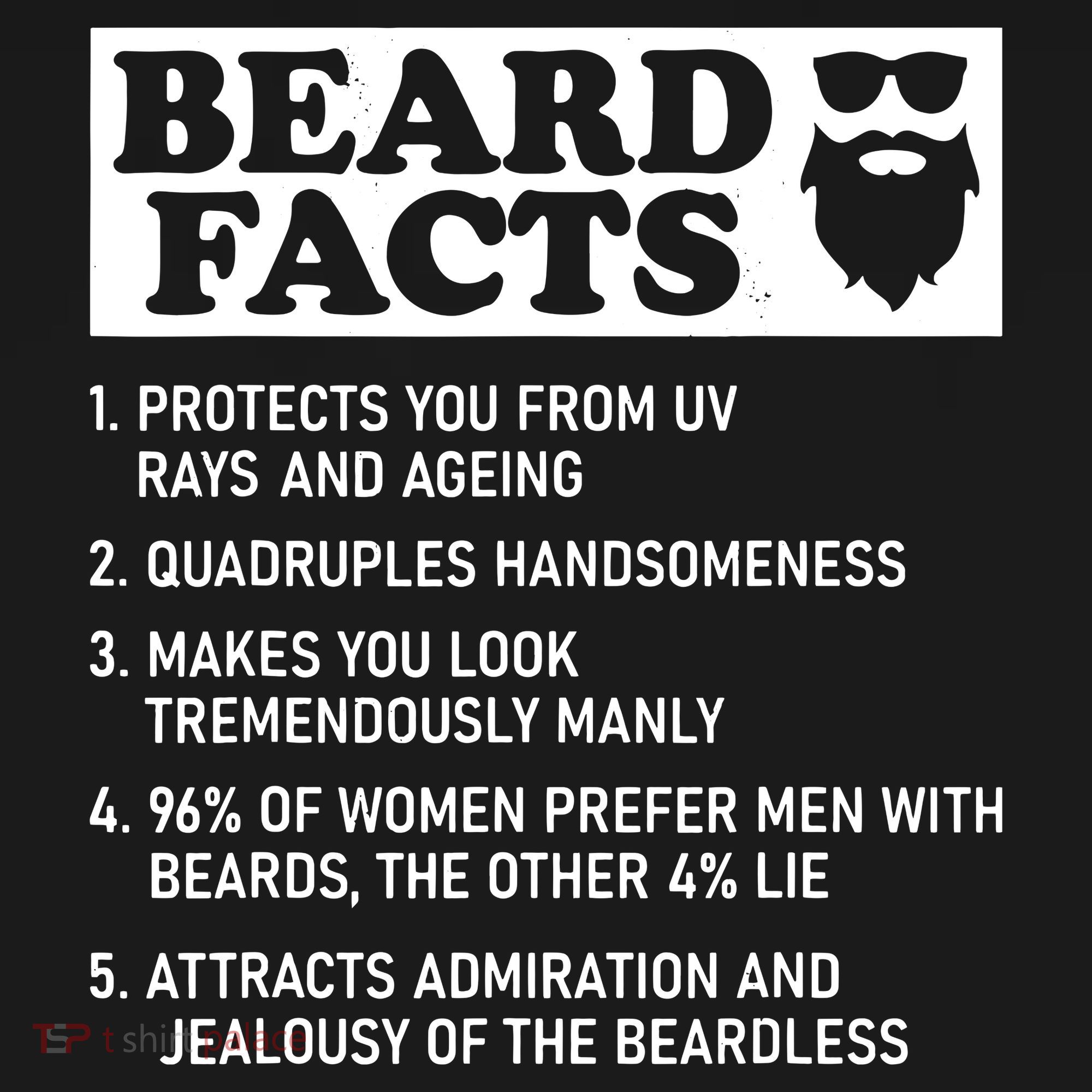 Funny Beard Facts Protects Ageing Makes Manly Bearded Dad Backpack