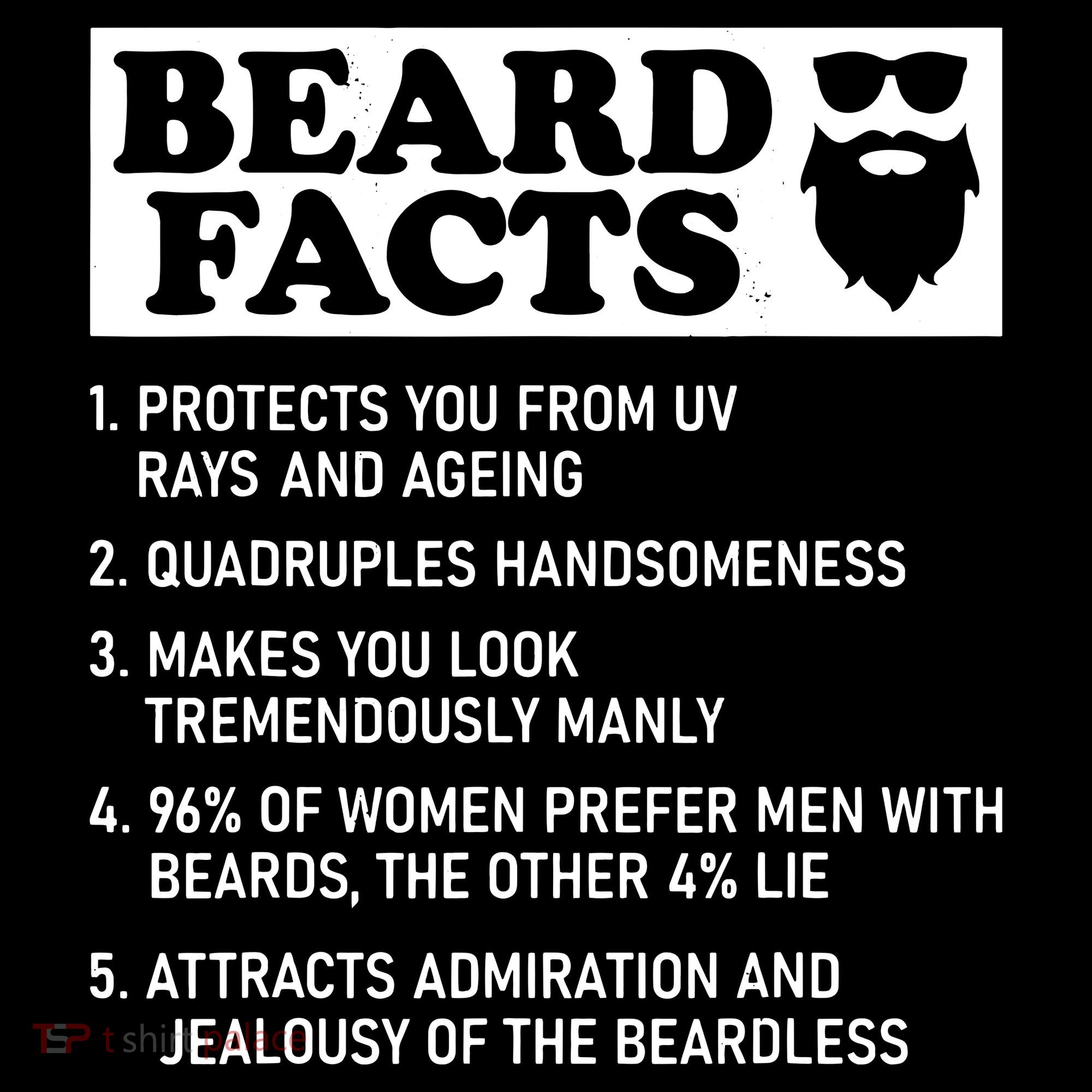Funny Beard Facts Protects Ageing Makes Manly Bearded Dad Coaster