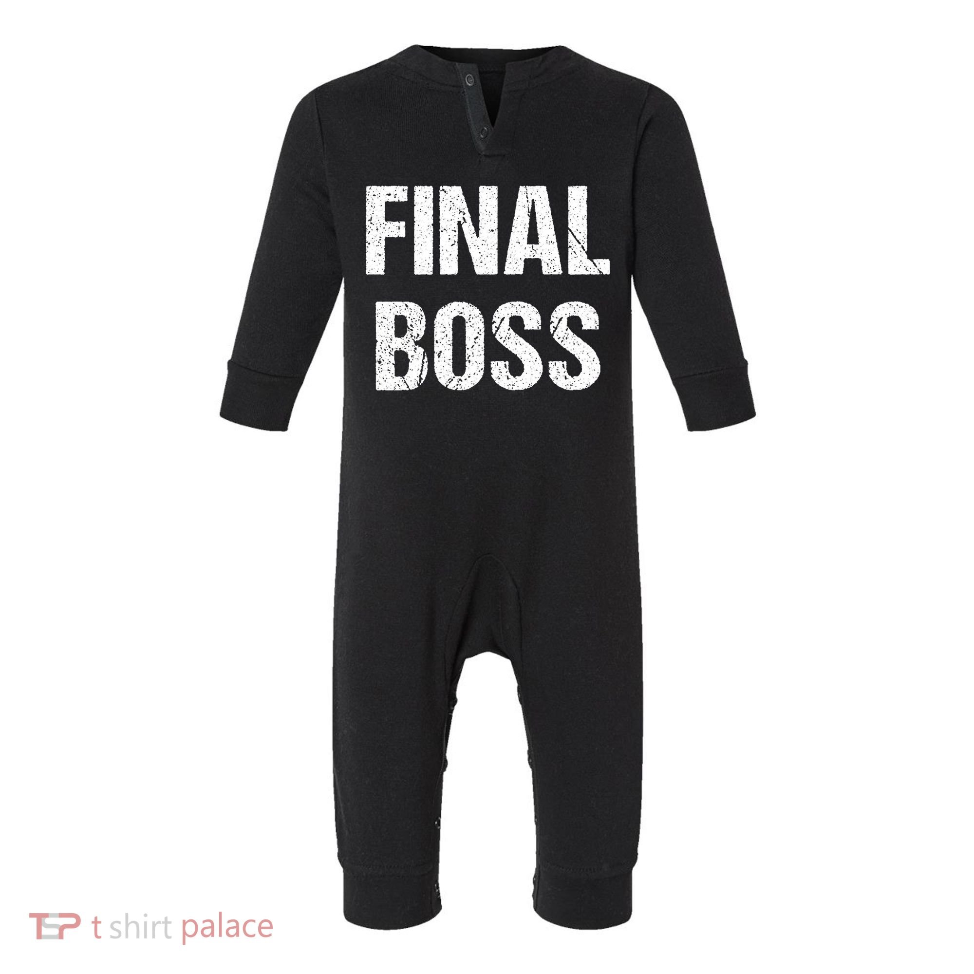 Final Boss Infant Fleece One Piece