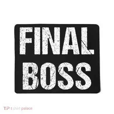 Final Boss Mousepad