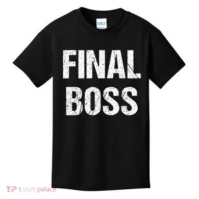 Final Boss Kids T-Shirt