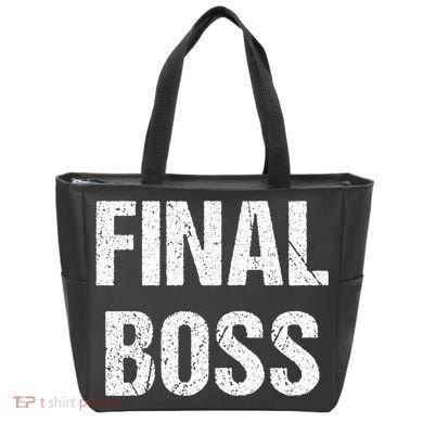 Final Boss Tote Bag