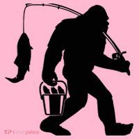 Funny Bigfoot Fishing Sasquatch Gift Coaster thumb 2