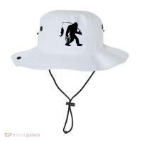 Funny Bigfoot Fishing Sasquatch Gift Bucket Hat thumb 0