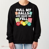 Funny Bingo For Men Women Lucky Bingo Lover Caller Gambling Women's Sweatshirt thumb 0
