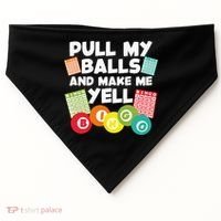 Funny Bingo For Men Women Lucky Bingo Lover Caller Gambling USA-Made Doggie Bandana thumb 0