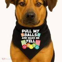 Funny Bingo For Men Women Lucky Bingo Lover Caller Gambling USA-Made Doggie Bandana thumb 1