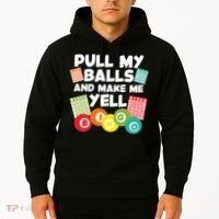 Funny Bingo For Men Women Lucky Bingo Lover Caller Gambling Hoodie thumb 2
