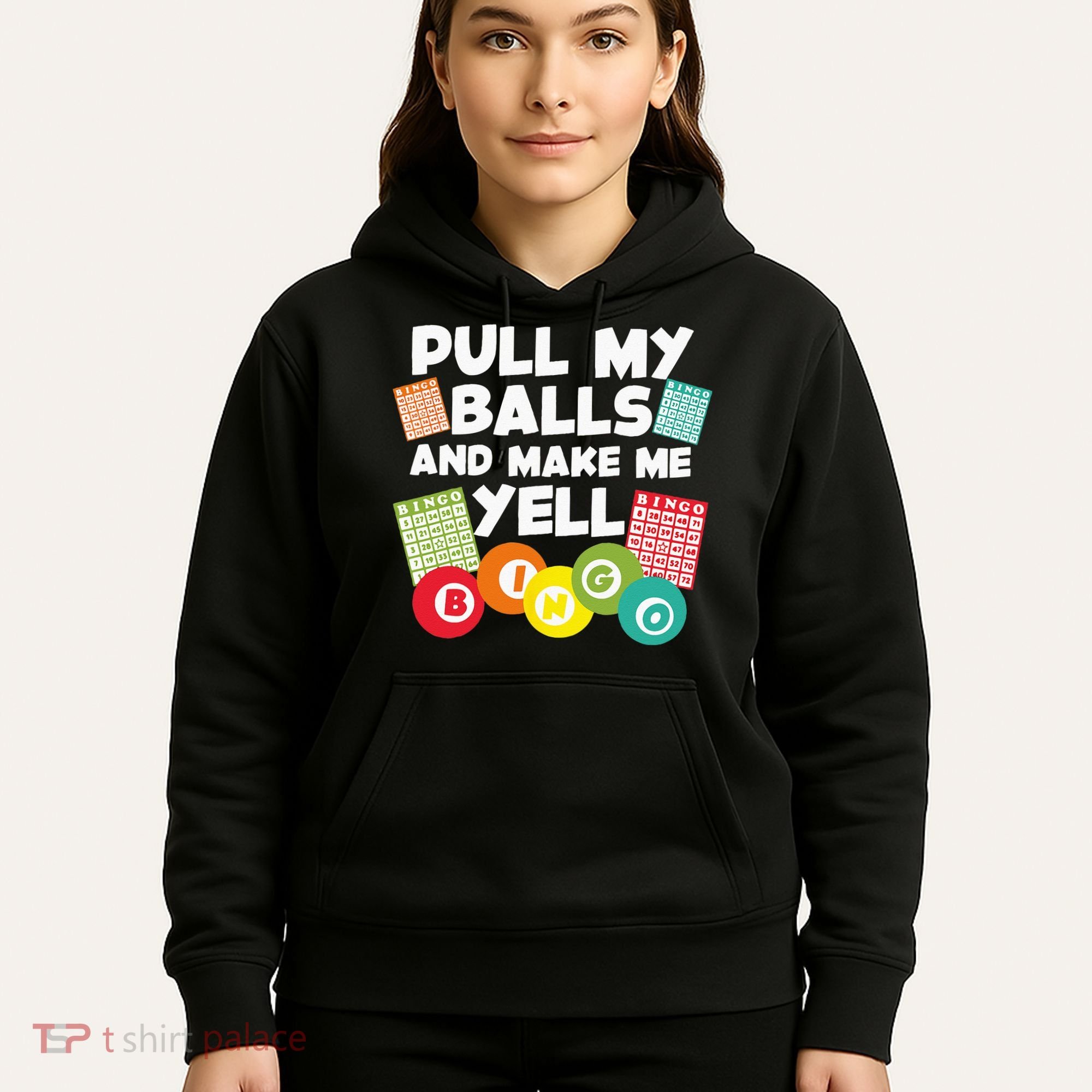 Funny Bingo For Men Women Lucky Bingo Lover Caller Gambling Hoodie