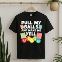 Funny Bingo For Men Women Lucky Bingo Lover Caller Gambling T-Shirt thumb 2
