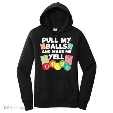 Funny Bingo For Men Women Lucky Bingo Lover Caller Gambling Women's Hoodie