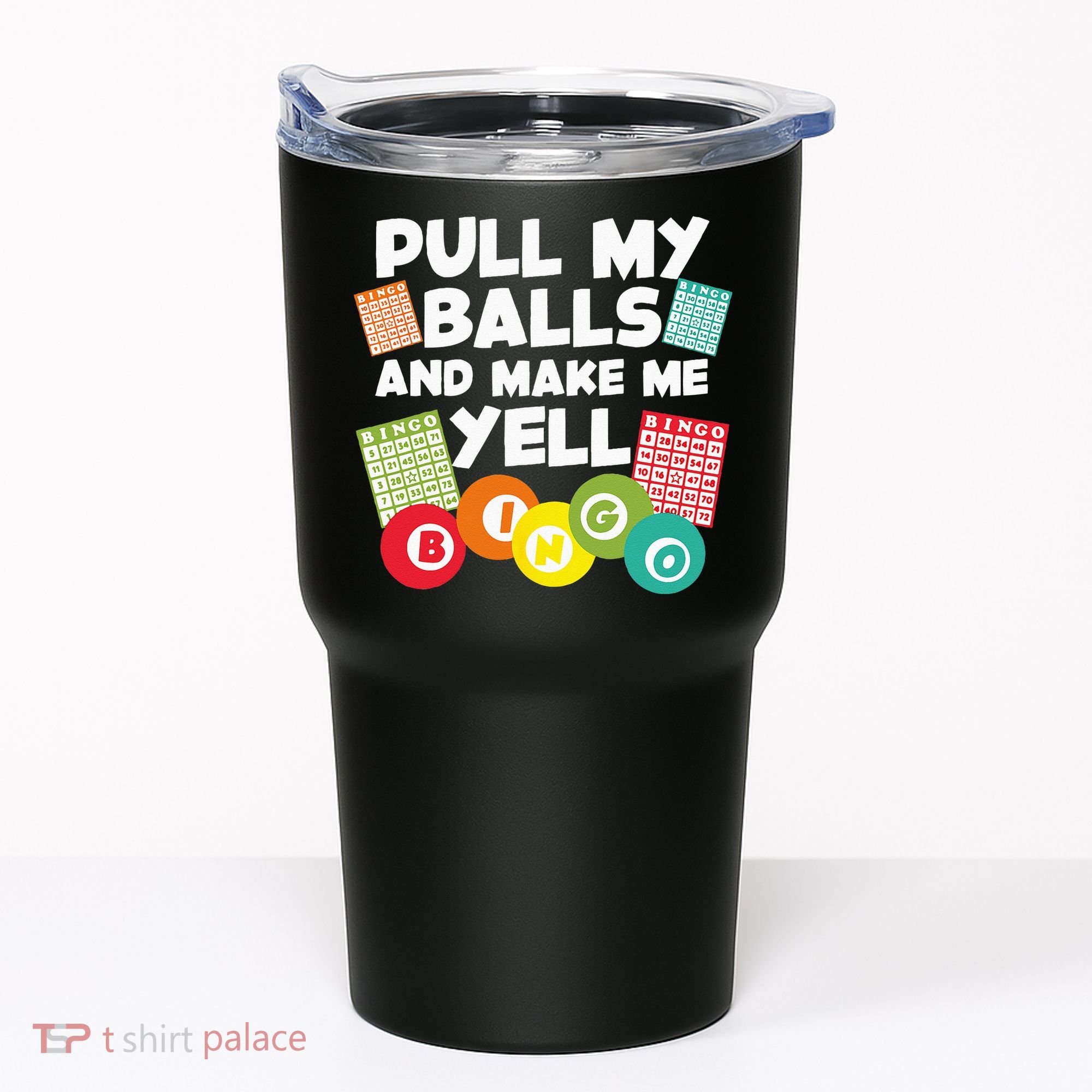 Funny Bingo For Men Women Lucky Bingo Lover Caller Gambling Tumbler