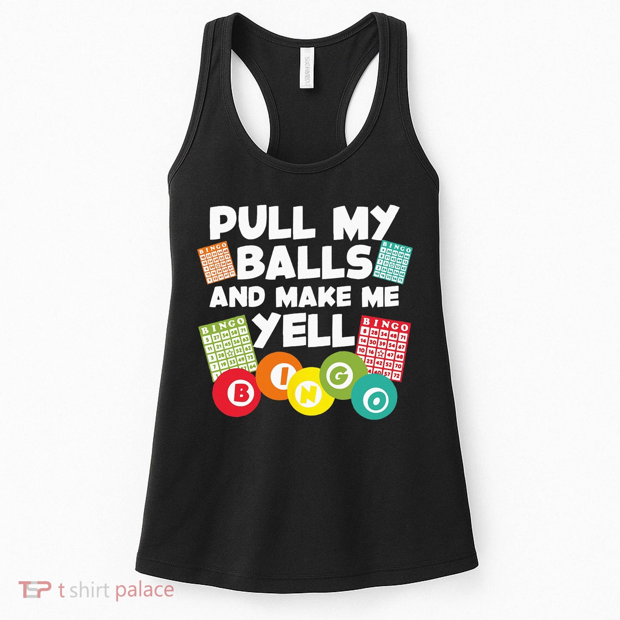 Funny Bingo For Men Women Lucky Bingo Lover Caller Gambling Women's Tank Top