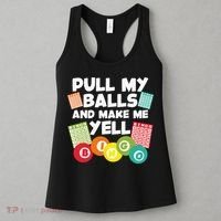 Funny Bingo For Men Women Lucky Bingo Lover Caller Gambling Women's Tank Top thumb 3