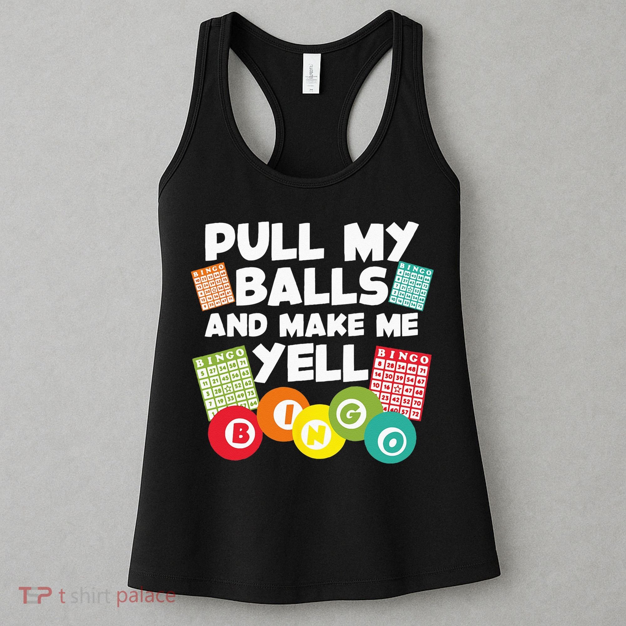 Funny Bingo For Men Women Lucky Bingo Lover Caller Gambling Women's Tank Top