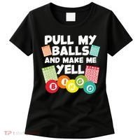 Funny Bingo For Men Women Lucky Bingo Lover Caller Gambling Women's T-Shirt thumb 0
